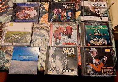 Lotto CD musicali originali World Folk - Singoli