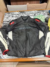 Giacca/Giubbotto Moto MTECH in vera pelle