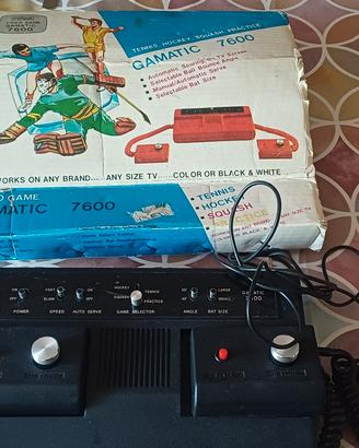 Console Vintage Gamatic 7600 (1977) Tipo Pong - Co