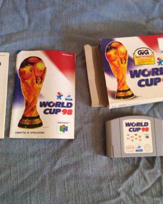 F1 pole position + world cup 98 nintendo 64