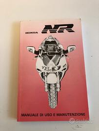 Libretto uso e manut.Honda Nr750 oval Piston