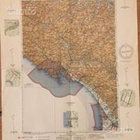 Carta Aeronautica d'Italia, 1930 (LIGURIA TOSCANA)