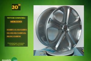 Cerchi in Lega 20" Mercedes NUOVI