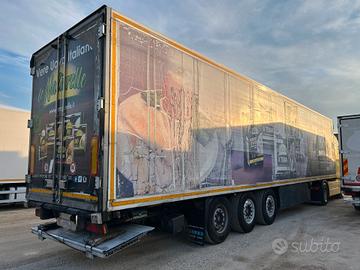 Semirimorchio Schmitz frigo con sponda