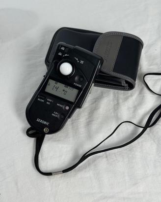 SEKONIC L-408 Exposure Meter Flashmate