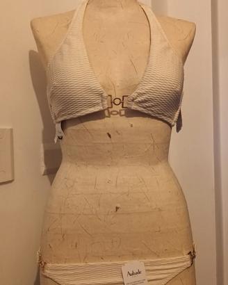 Aubade bikini donna avorio lurex Tg. M/L