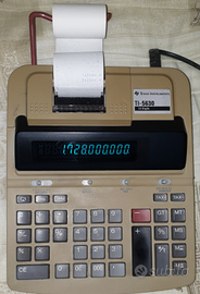 Calcolatrice con stampante