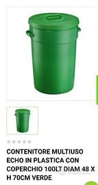 CONTENITORE MULTIUSO ECHO IN PLASTICA