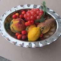 Centrotavola Vintage con composizione frutta