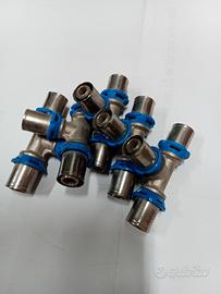 raccordi a T 18x16x18 x tubo multistrato a press