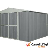 Box prefabbricato in acciaio 360x430 grigio chiaro