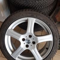 gomme invernali 195/45 R16 + cerchi, pari a nuovo