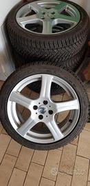 gomme invernali 195/45 R16 + cerchi, pari a nuovo
