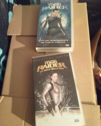 2  vhs   tomb raider 