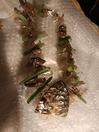 collana in pietre dure a alabone 