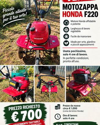 MOTOZAPPA HONDA F220