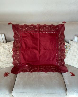 Tovaglia centrotavola rossa