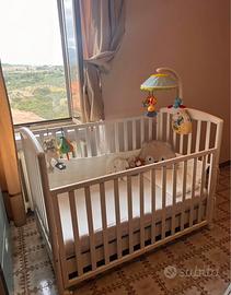 Lettino Bimbo/Bimba Foppapedretti + materass