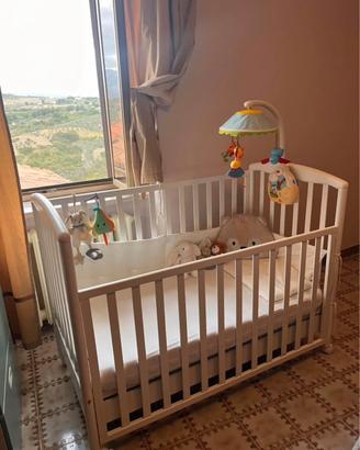 Lettino Bimbo/Bimba Foppapedretti + materass