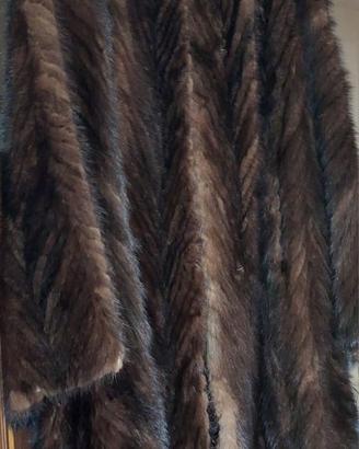 Pelliccia code di visone tg46