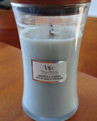 Candela Woodwick Yankee Candle 