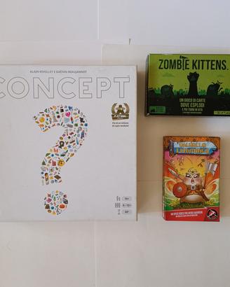 Giochi da Tavolo : Exploding Kittens, Concept e Le