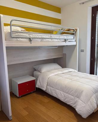 Letto a Castello scorrevole
