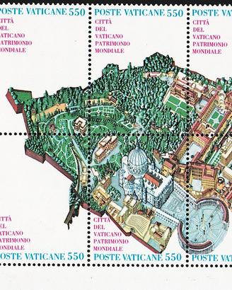 VATICANO CITTA' DEL VATICANO PATRIMONIO MONDIALE