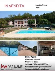 Villa con piscina e campo da tennis