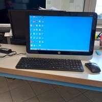 pc hp all in one 20 pollici