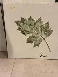 Quadro resina e cemento