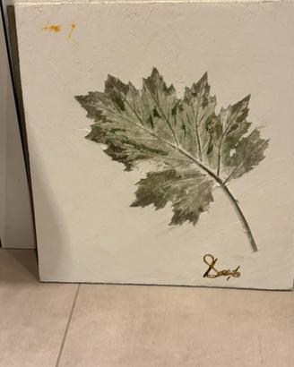 Quadro resina e cemento