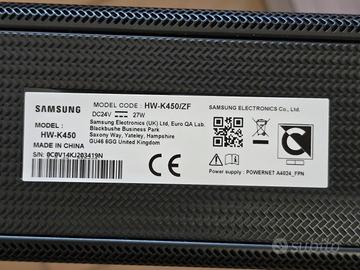 Samsung soundbar e TV samsung 