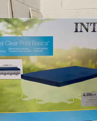 Copertura piscina Intex 4x2 nuova