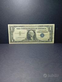 1 $ Blue Seal Silver  in Star Note 1957 B