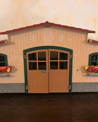 Stalla Schleich grande con accessori