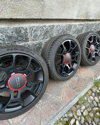 Set Gomme + Cerchi in lega Fiat 500
