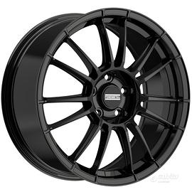 Cerchi in lega Fondmetal 9RR 8x18 Matt Black VAG