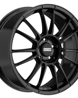 Cerchi in lega Fondmetal 9RR 8x18 Matt Black VAG