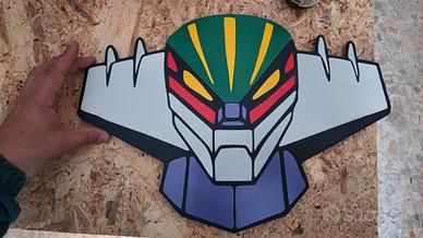 Testa del magnifico Jeeg Robot d'acciaio