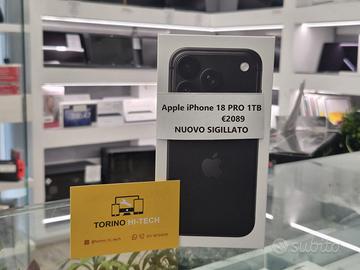 Apple iPhone 18 PRO 1TB - NUOVO SIGILLATO