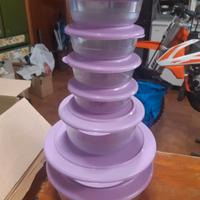 Set contenitori Tupperware originali