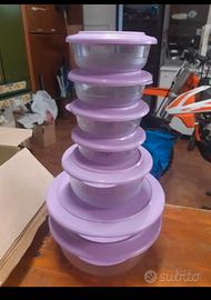 Set contenitori Tupperware originali