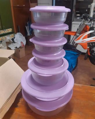 Set contenitori Tupperware originali