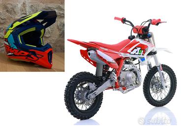 Pitbike Apollo Thunder 110 14'/12' - Casco Omaggio