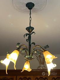 Lampadario a cinque luci