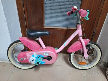 bici da bimba , ruote da 14