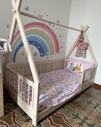 Letto picci montessoriano