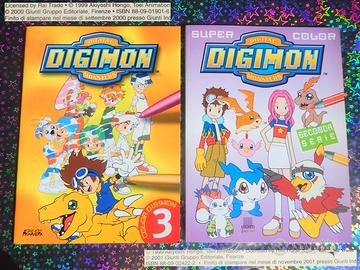 🖍️ Color DIGIMON VINTAGE 1999 albo album colorare