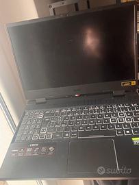 Acer Nitro 5 I7 rtx 3070 rotto da aggiustare